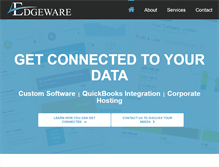 Tablet Screenshot of edgewaresystems.com